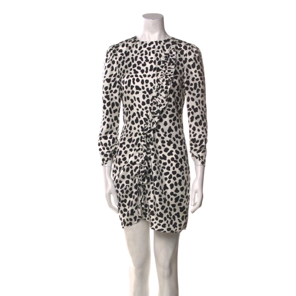 RIXO silk dress in size L.